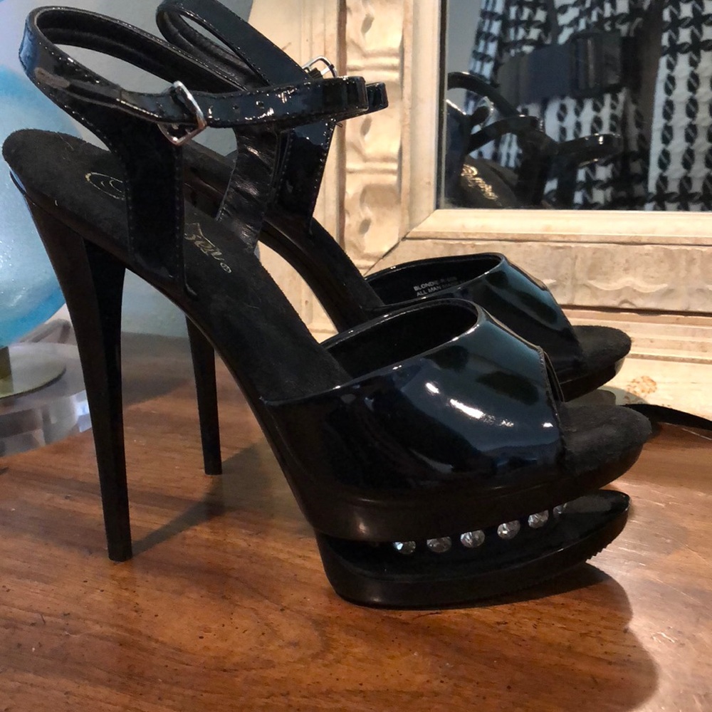 Black heels